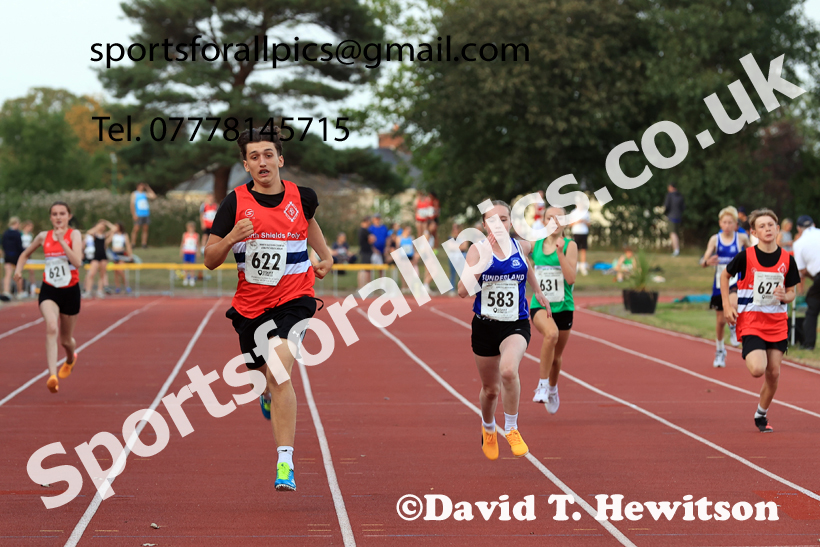 200 metres, 2025 NEGP No 6 Monkton, Wednesday, August 13th.  Photo: David T. Hewitson/Sports for All Pics
